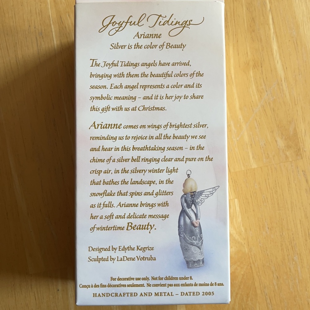 Hallmark Keepsake Joyful Tidings Adrianne Ornament - Picture 2 of 4